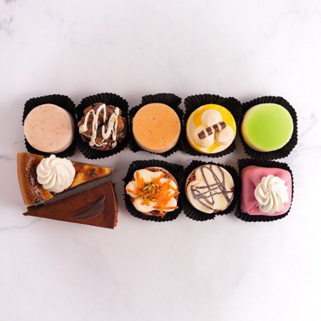 Gesorteerd Luxe Gebak 10 stuks 