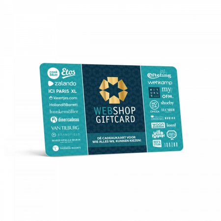 Webshop Giftcard 5 euro