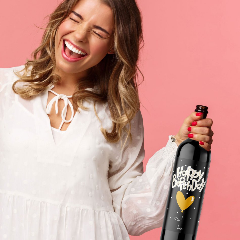 Happy Birthday Hart - Rood