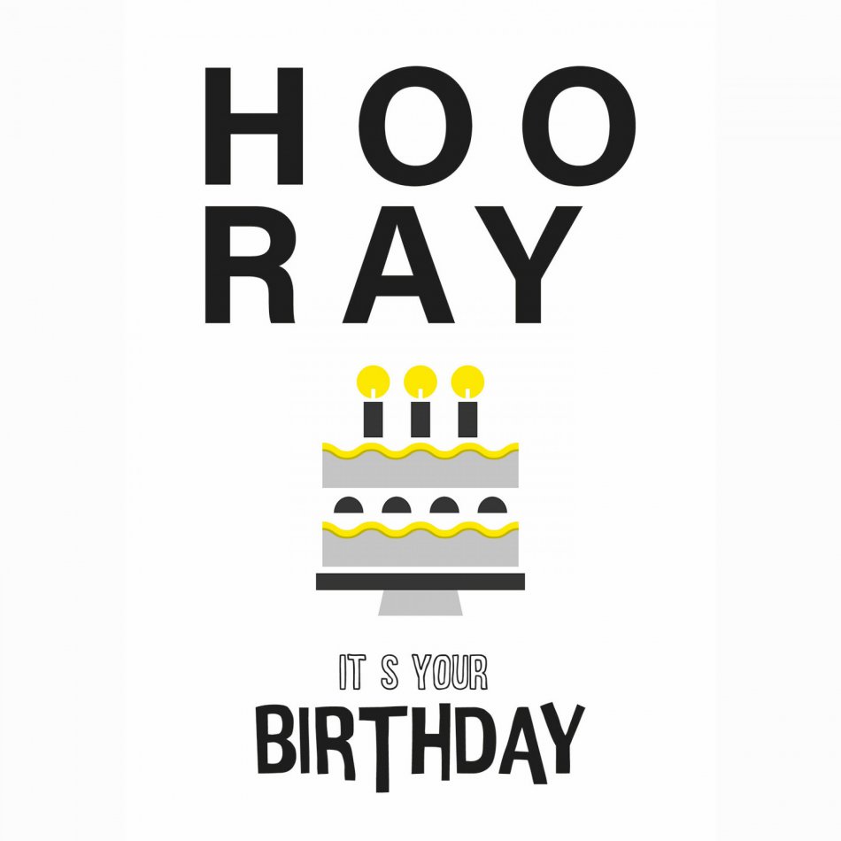 Verjaardag Hooray II
