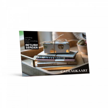 Return 2 Sender Giftcard 25 euro