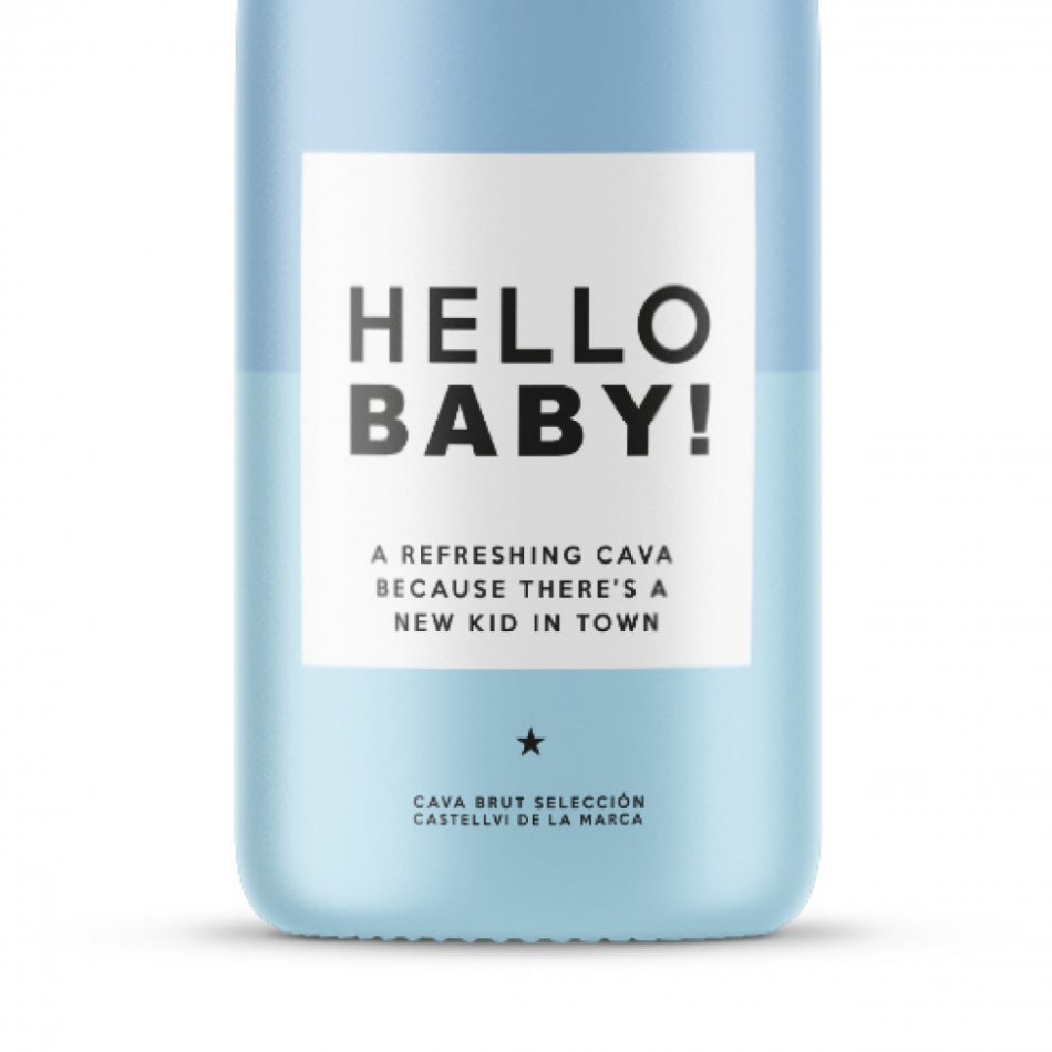 Hello Baby! Blauw Alcoholvrij