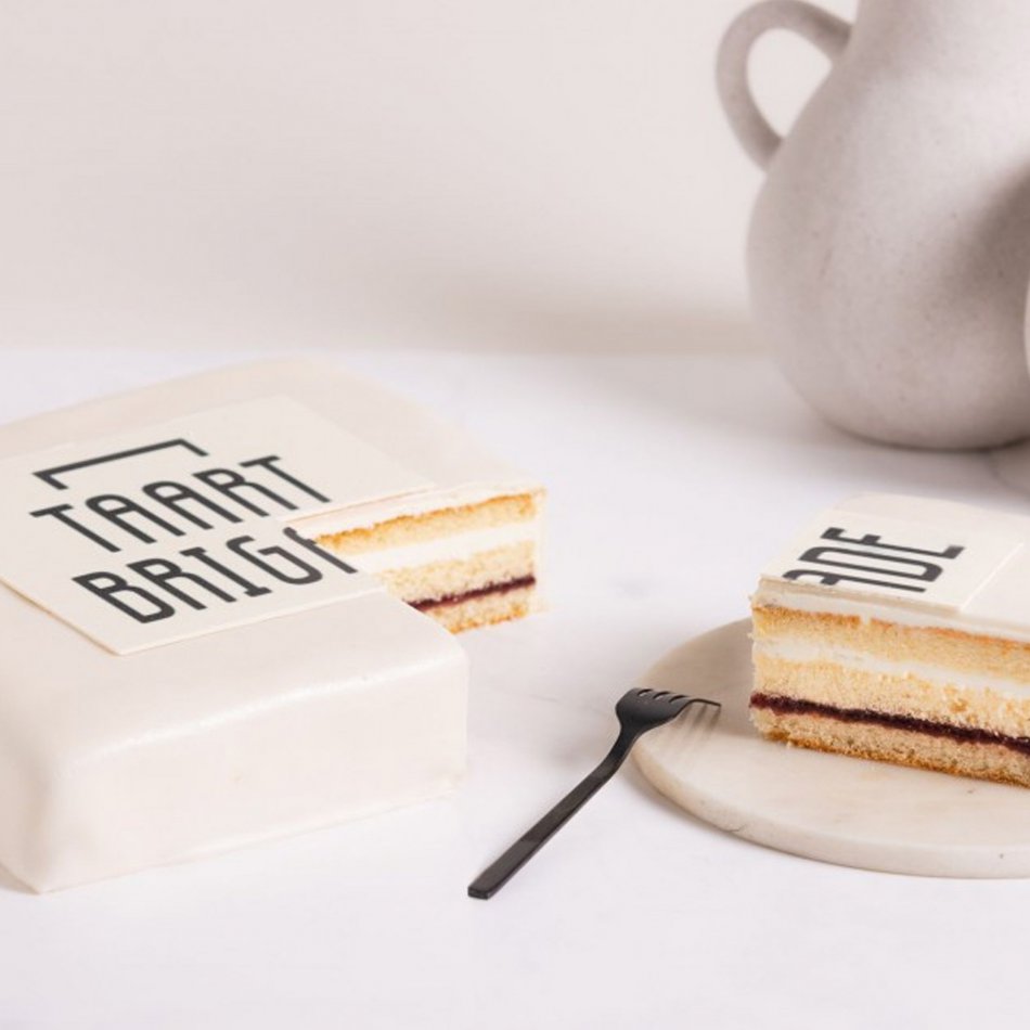 Marsepeintaart 16 personen 