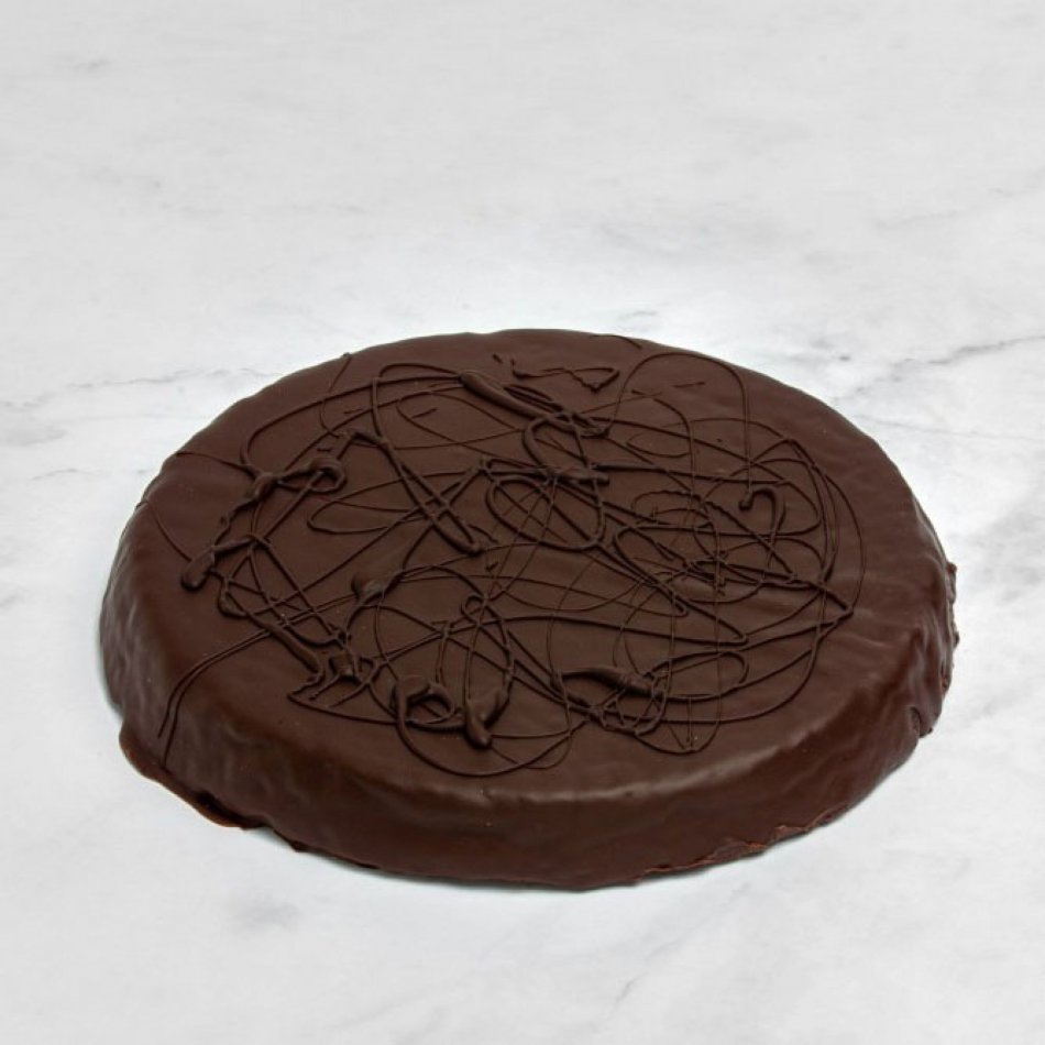 Chocolade Hazelnoot Taart 12 personen