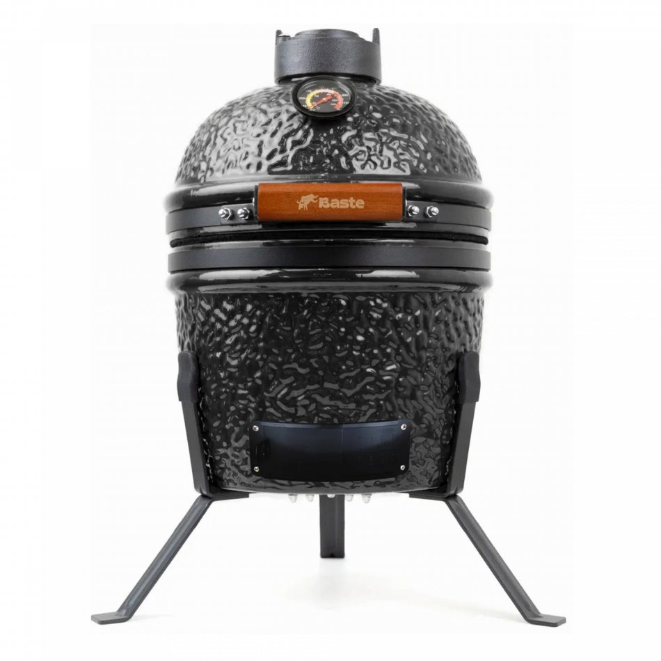 BASTE kamado bbq mini - 13 inch - Zwart