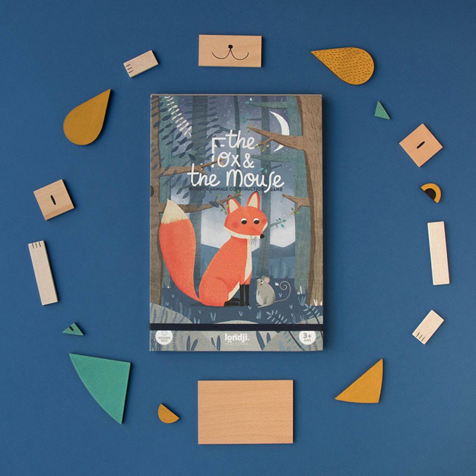 Wooden Toys -The Fox & The Mouse