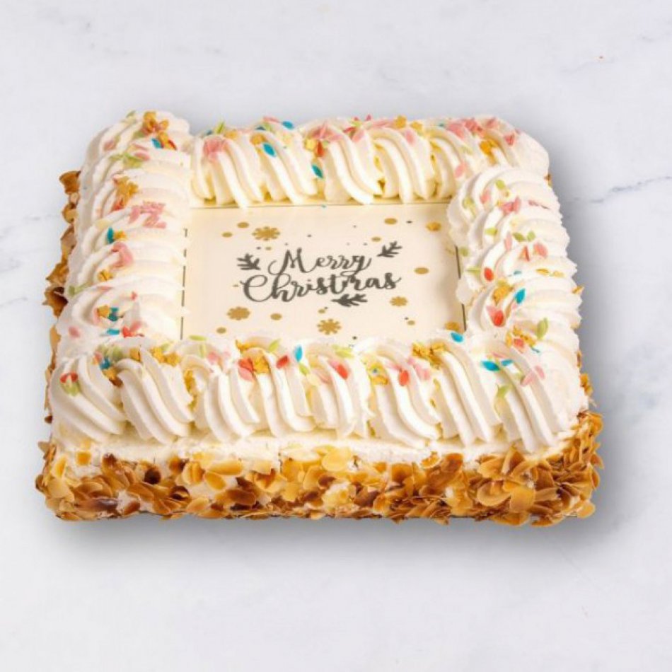 Kerst Slagroomtaart 30 personen