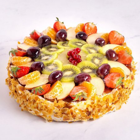 Luxe vruchtentaart 12 personen