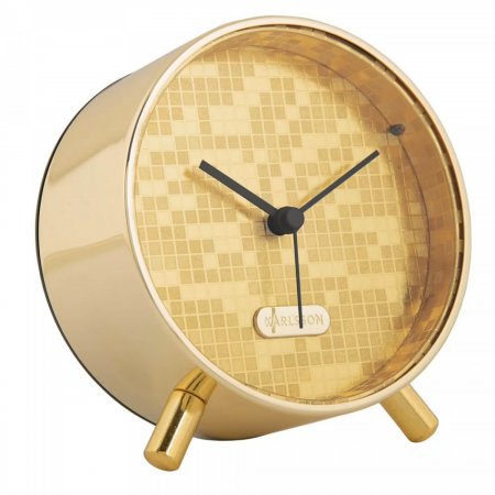 Alarm Clock Disco Gold