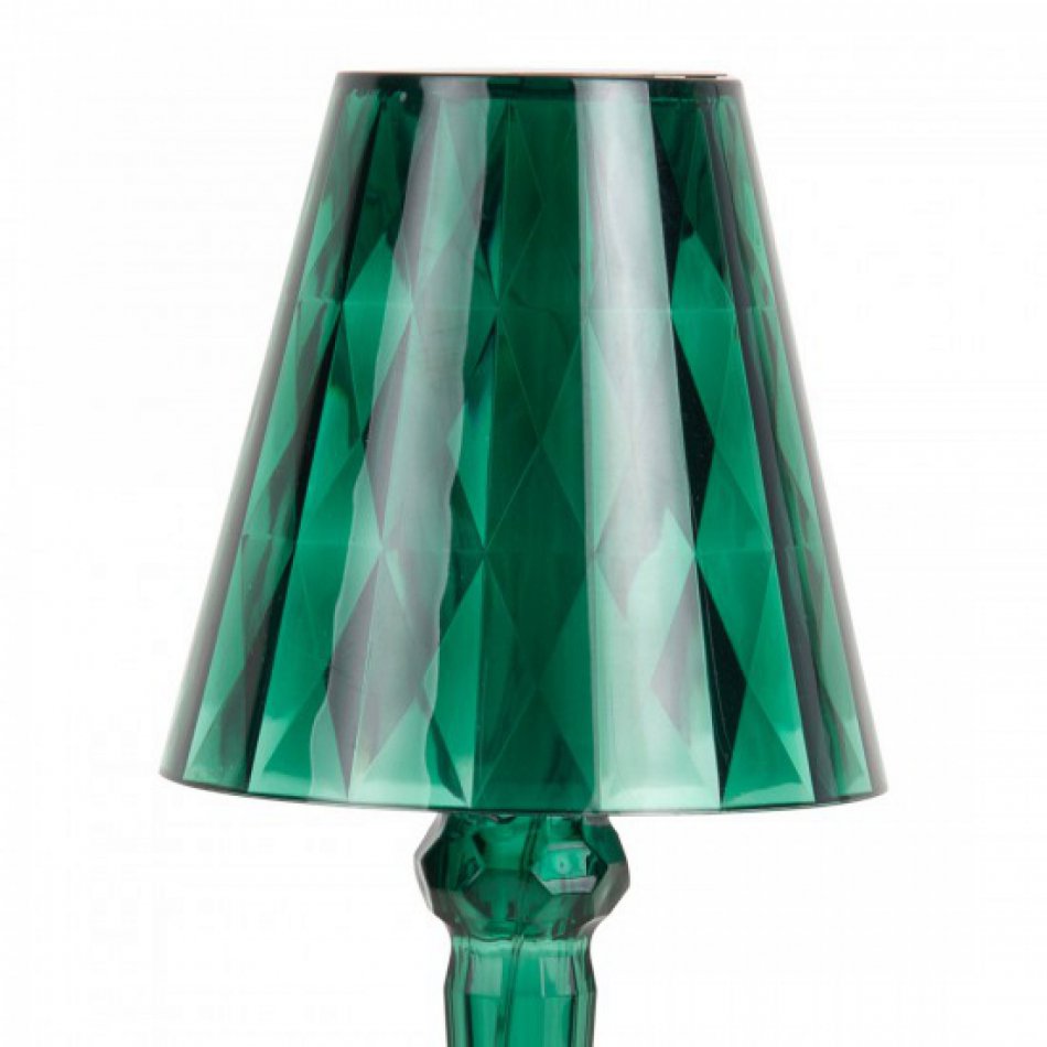 Table lamp Gem LED dark green